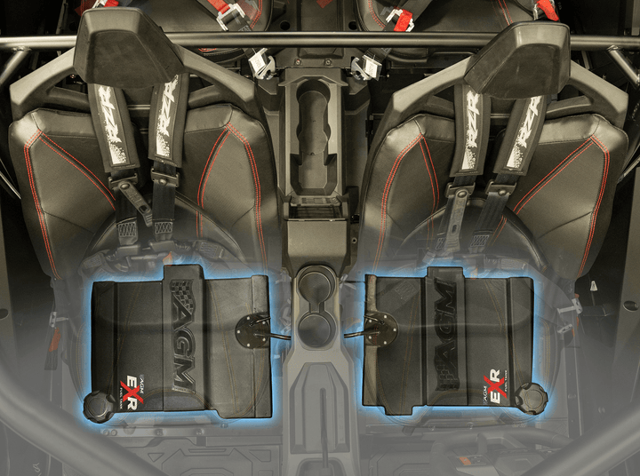 Position of Pro-R Aux tanks inside chassis of Polaris Pro-R4
