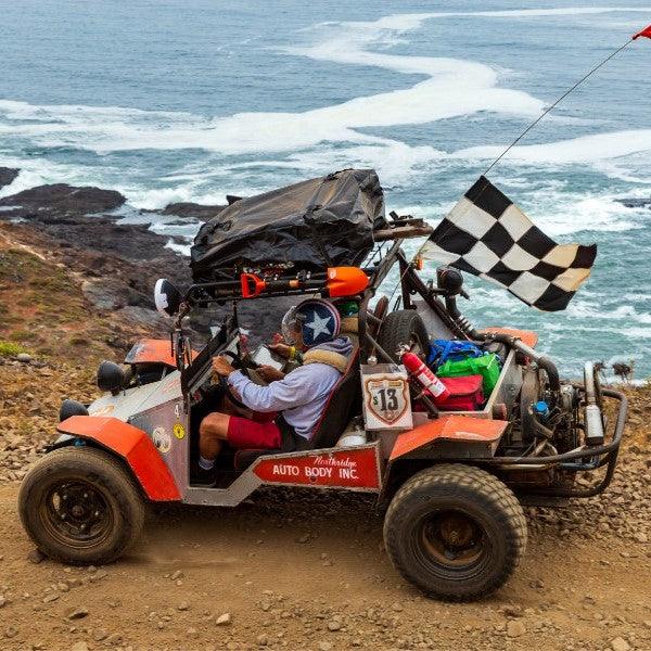 Norra Safari class - driving down the coast of baja