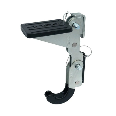 Combo hook with flat pad and hook attachments installed