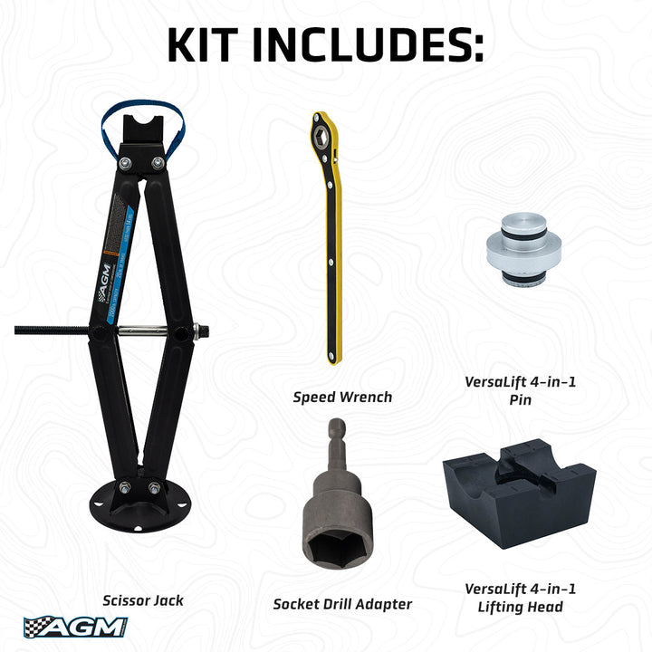 What is included with the Scissor Jack