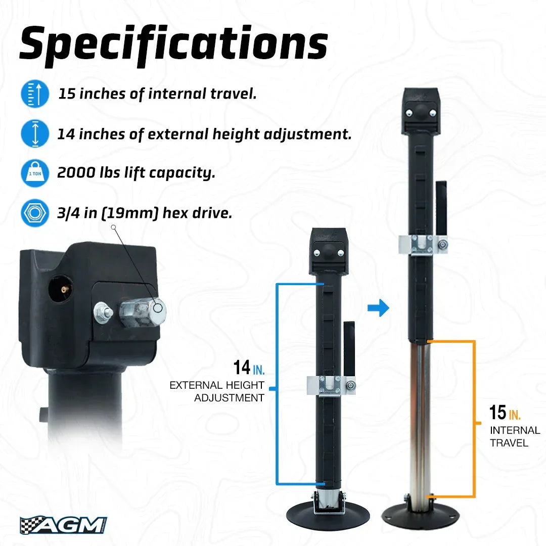 Manual Jack Sport | Compact UTV Recovery Jack & Trail Lifting System ...