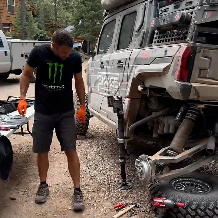 3. Repair and get back on the trail