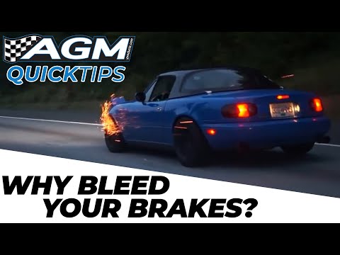 AGM Quick Tips-why bleed your brakes