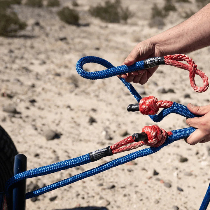 Rapid Rope | Kinetic Recovery Rope with Integrated Soft Shackles ...