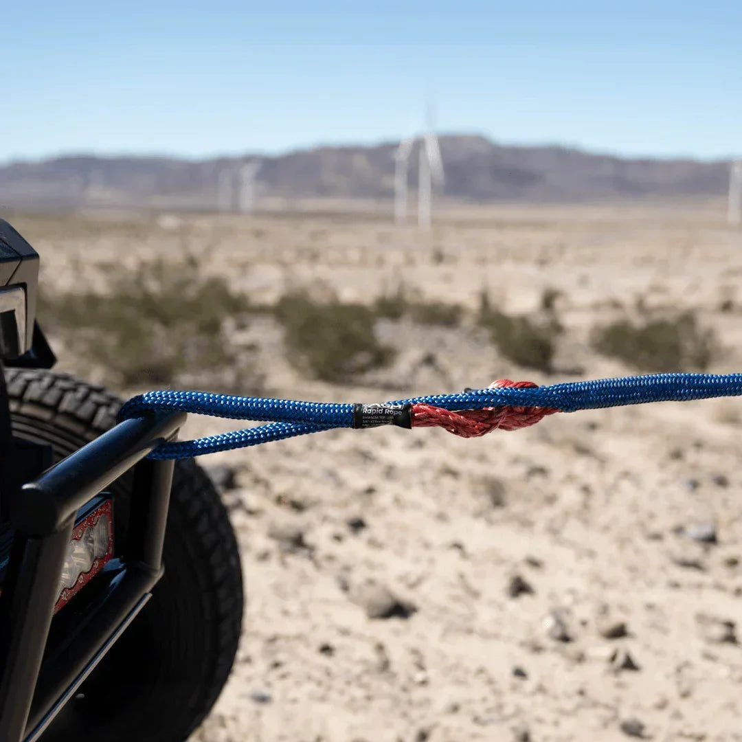 Integrated Rope Rapid Rope | Kinetic Recovery Rope with Integrated Soft Shackles ...