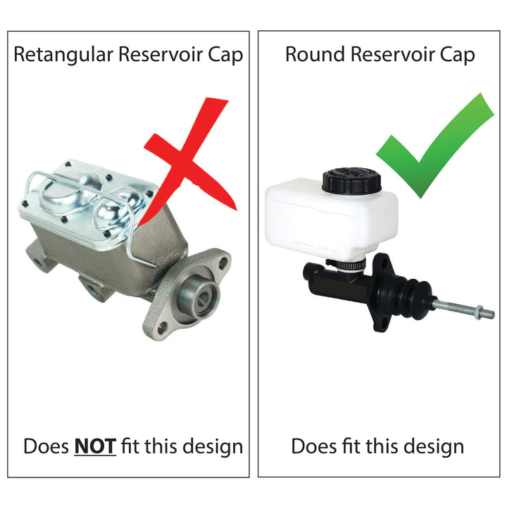 Brake Reservoir Cap - Universal Adapter - AGMProducts